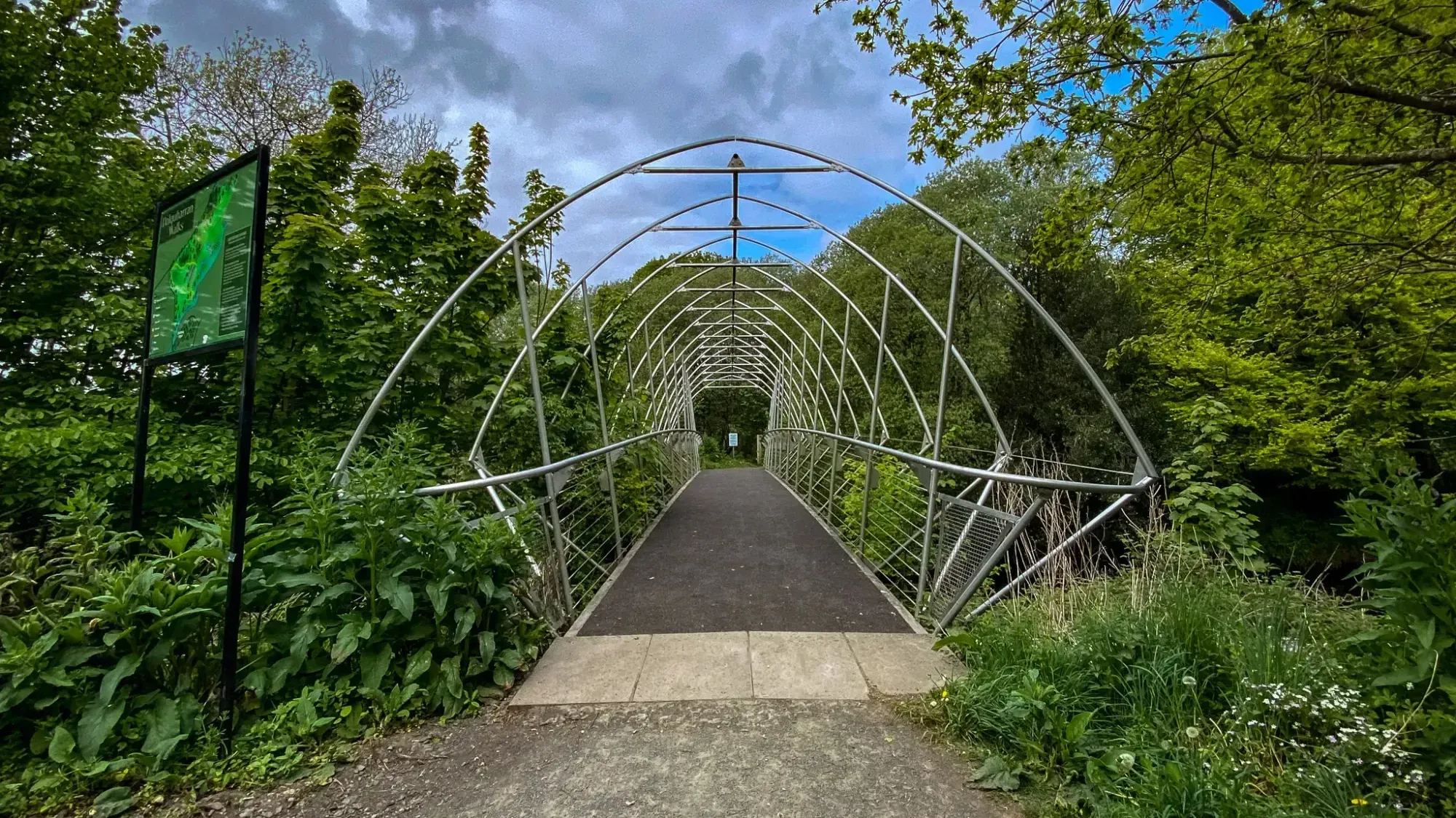 Fish Bridge, Dalquharran Walks Open After Resurfacing
