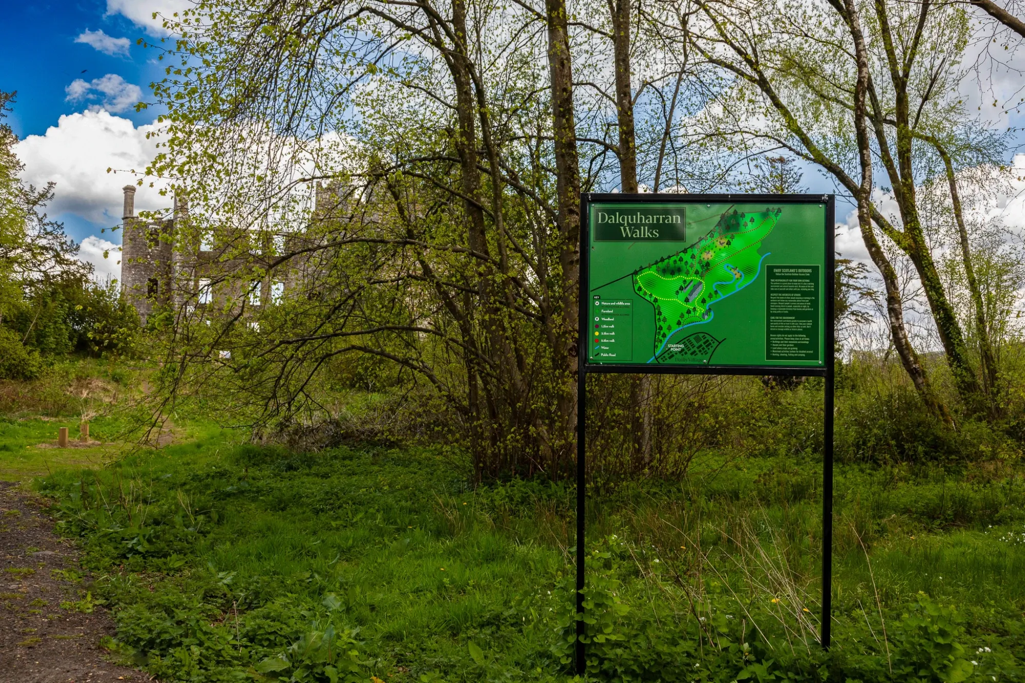 Dalquharran Estate Walks, Dailly